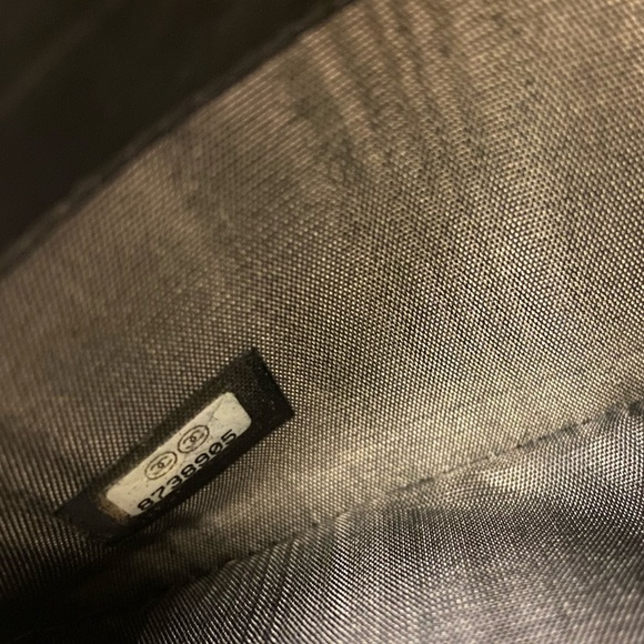 ⚜️💋Chanel Timeless WOC Pearl Crush Crossbody Chain Black / Gold Tone - Picture 11 of 15